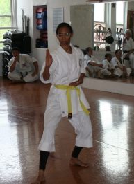 Julia Valentin-Knife Hand Block